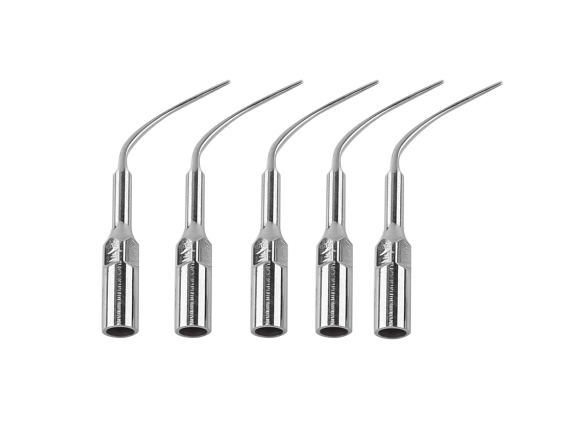 5 Puntas De Cepillo Dental Ultrasónico P3 De Acero Inoxidable Para Ems/woodpecker, Con Certificación Ce.