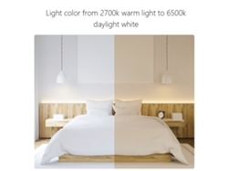 Rebe-bombilla Led Inteligente Yeelight 2700-6500k 450lm 4w Base E14, Control Por App Y Voz, Lampara De Vela