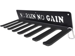 Soporte De Pared Resistente Con 8 Ganchos Para Equipos De Gimnasio Y Soporte Multifuncional De Fácil Montaje.