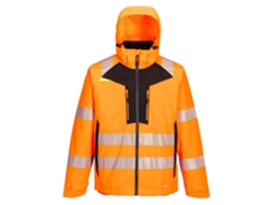 Chaqueta 4 En 1 De Alta Visibilidad Dx4 Naranja Negro / Xxl
