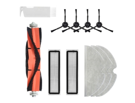Para Dreame Bot L10 Pro D9 Kits de piezas de aspiradora robótica Filtros de cepillo lateral principal Accesorios de trapo de fregona, A
