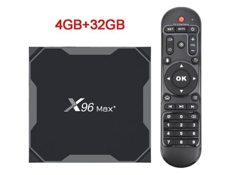 Box Smart TV X96 Max Plus (Android - 4K Ultra HD - 4Gb - 32 GB)