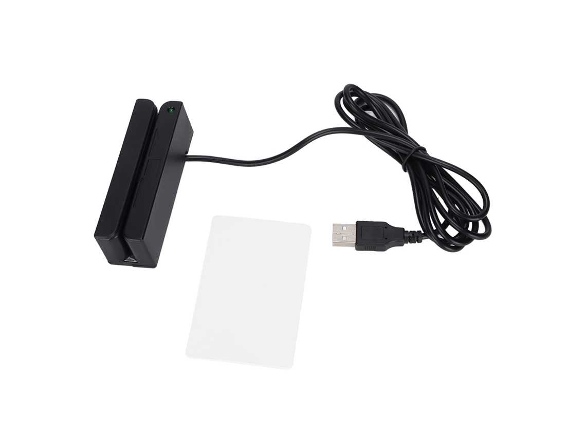 Lector De Tarjetas De Crédito Usb Swiper Msr Plug And Play Autenticación Pos Bidireccional