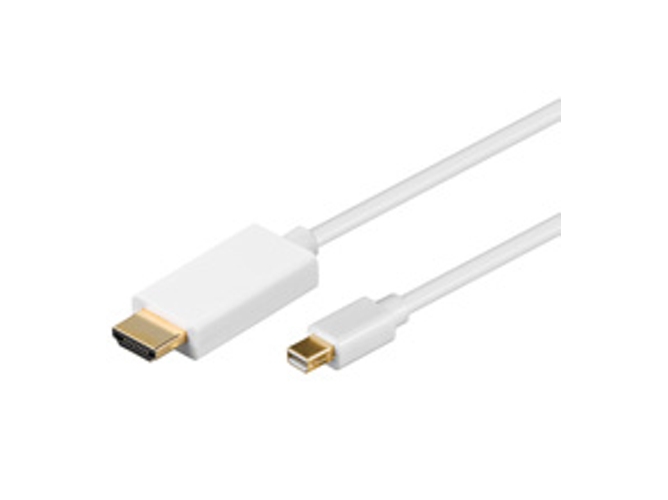 Adaptador GOOBAY 2m Mini DisplayPort - HDMI Cable