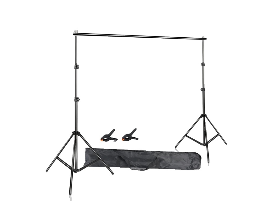Soporte de fondo para estudio fotográfico, altura ajustable, bolsa de transporte portátil, 2 mx3 m, nuevo, OEM estándar