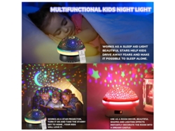Juguetes para niñas y niños de 3 a 8 años, temporizador de rotación, proyector de luz nocturna de estrellas, luces centelleantes para niños de 2 años en adelante, Bestvite