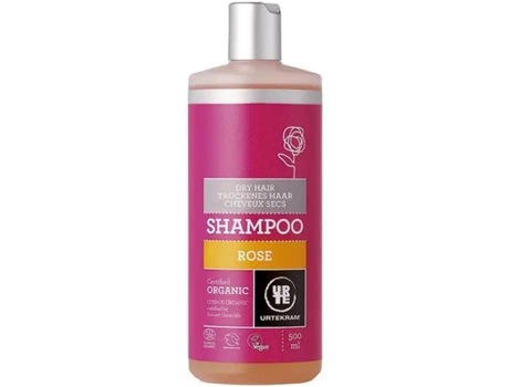 Champú URTEKRAM Rosas Cabello Seco (500 ml)