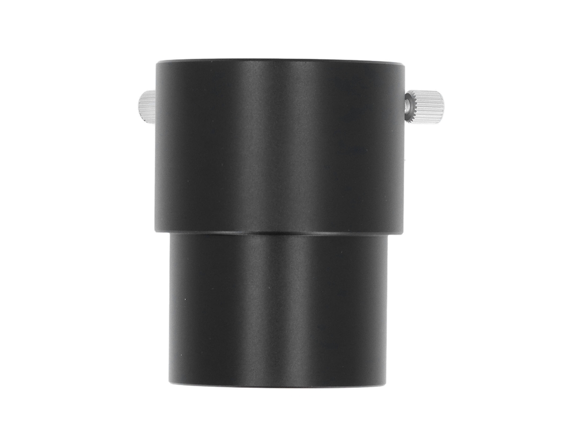 Tubo extensor de ocular para telescopio de 2 pulgadas, adaptador extensor de distancia focal negro