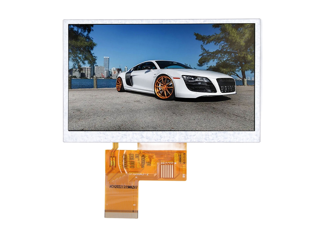 Pantalla Táctil 5 Pulgadas 480x272 Rgb Para Reconocimiento Facial De Timbre Industrial