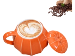 Tazas con forma de calabaza | Taza de cerámica con forma de calabaza para decorar fiestas, de Ani Gokoco