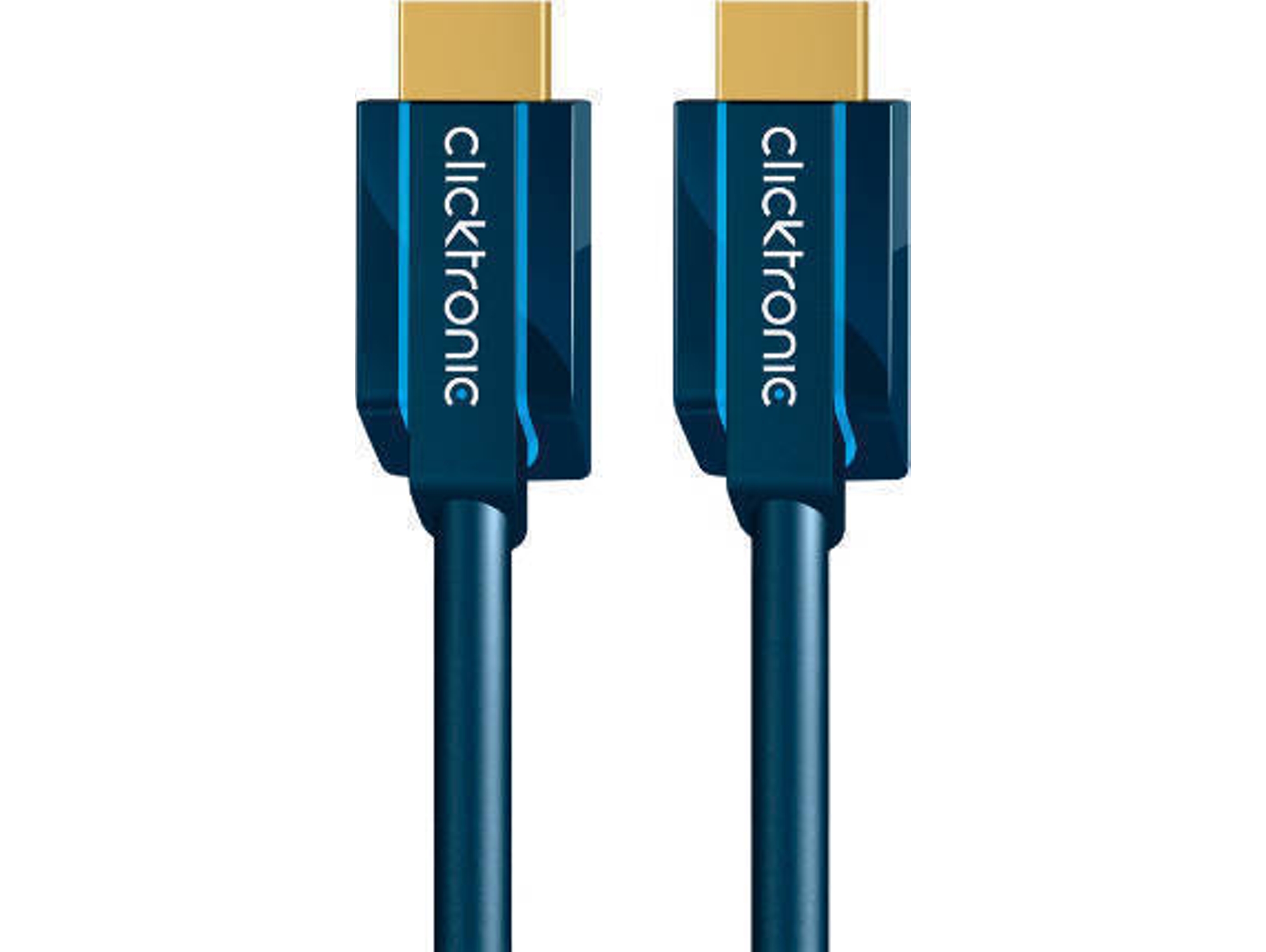 Cable HDMI CLICKTRONIC (HDMI - HDMI - 7.5 m - Azul)