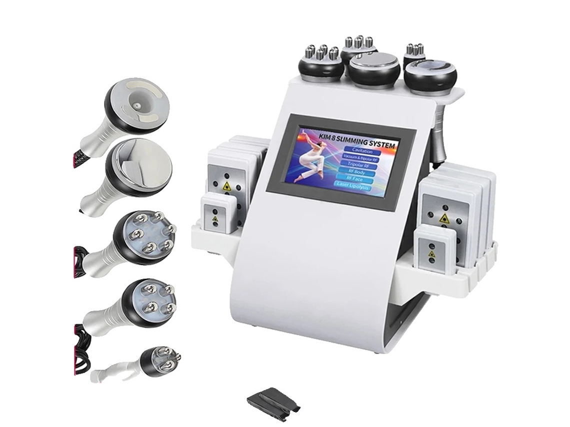 Máquina de adelgazamiento por cavitación, 6 funciones en 1, tecnología ultrasónica y de radiofrecuencia, OEM de alta calidad
