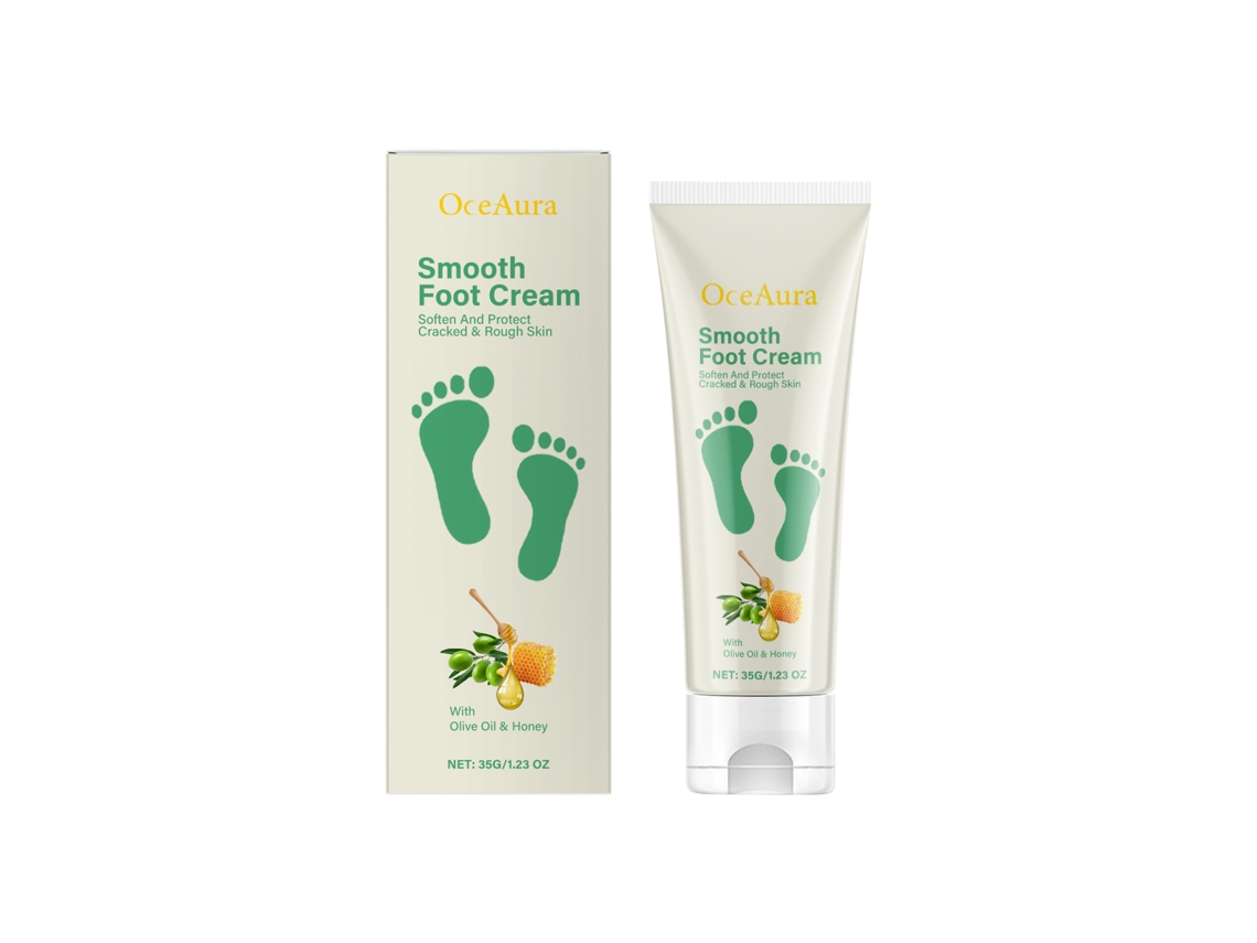 Crema hidratante intensiva para pies con efecto reparador.