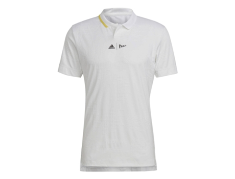 Polo de Hombre para Tenis ADIDAS London Freelift Tam Blanco (L)