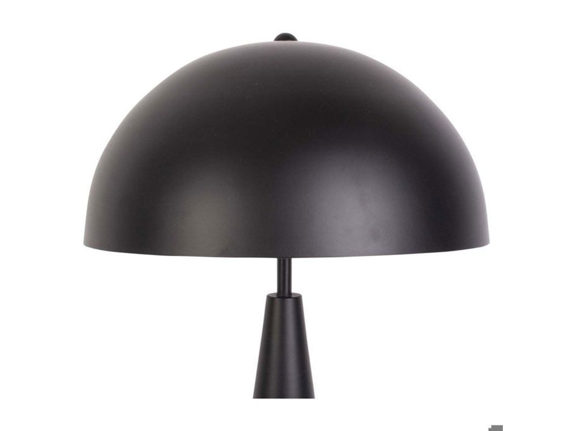 Lámpara de mesa de metal Leitmotiv negra sublime