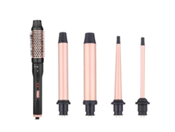 Modelador de Cabello 5 en 1, con Cepillo Térmico y 4 Barras Intercambiables de Cerámica