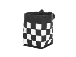Cesta plegable para bicicleta, picnic, multiusos, triciclo, compras, ciclismo, asa blanca y negra GOKOCO