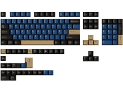 Teclas Pbt Cherry Profile Blue Samurai Juego Grande Teclas Español Francés Alemán Inglés