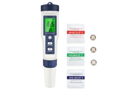 Medidor Digital De Calidad Del Agua 5 En 1: Ph, Salinidad, Tds, Ec, Temperatura - Lápiz Portátil
