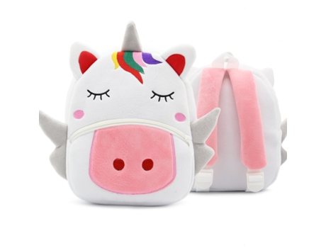 Mochila animal de dibujos animados niños mochila kindergarten mochila de felpa Unicornio animal