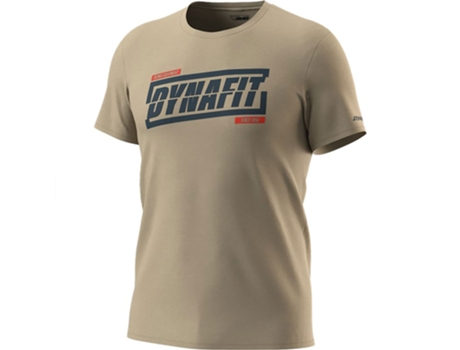 Camiseta de Hombre DYNAFIT Graphic Castanho Marrón (L)