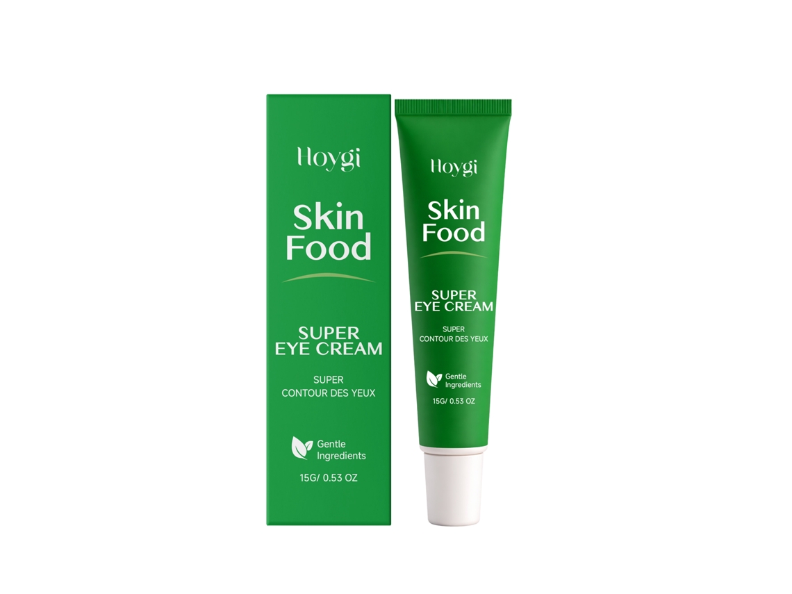 Crema nutritiva suave para el contorno de ojos para una mirada sana.