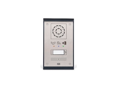 Intercomunicador Uni Ip 1 Botón Pictogramas 9153101P 2N Plata