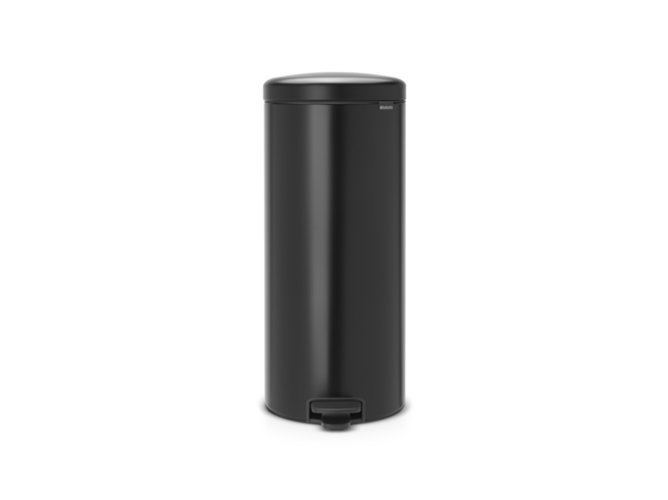 Cubo de Basura BRABANTIA Newicon (30 l - Negro)