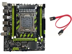 Placa Base X79g, Soporte Para Cable Pcb Lga2011, 4 Ranuras De Ram Recc Ddr3, M.2 Nvme Pci-e X16, 6 Puertos Usb 2.0.