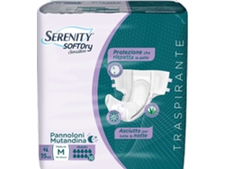 Pannolone Mutandina Serenity Sd Sensitive Maxi M 15 Pezzi Serenity