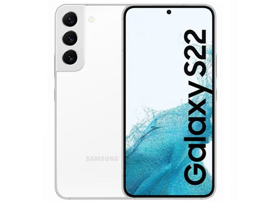Smartphone SAMSUNG Galaxy S22 5G (Reacondicionado Como Nuevo - 6.1'' - 128 GB - Blanco)