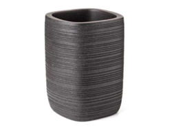 Vidro de Banheiro de Bambu Cinzentotatay
