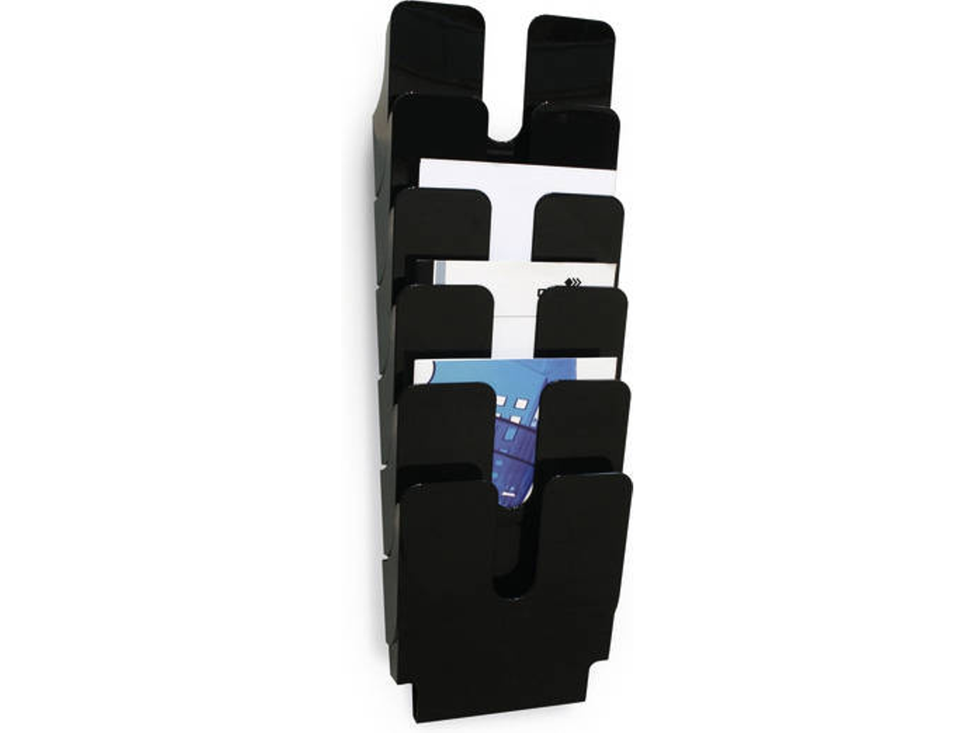 Soporte DURABLE Flexiplus (Negro - 24.7x10x74.5cm)