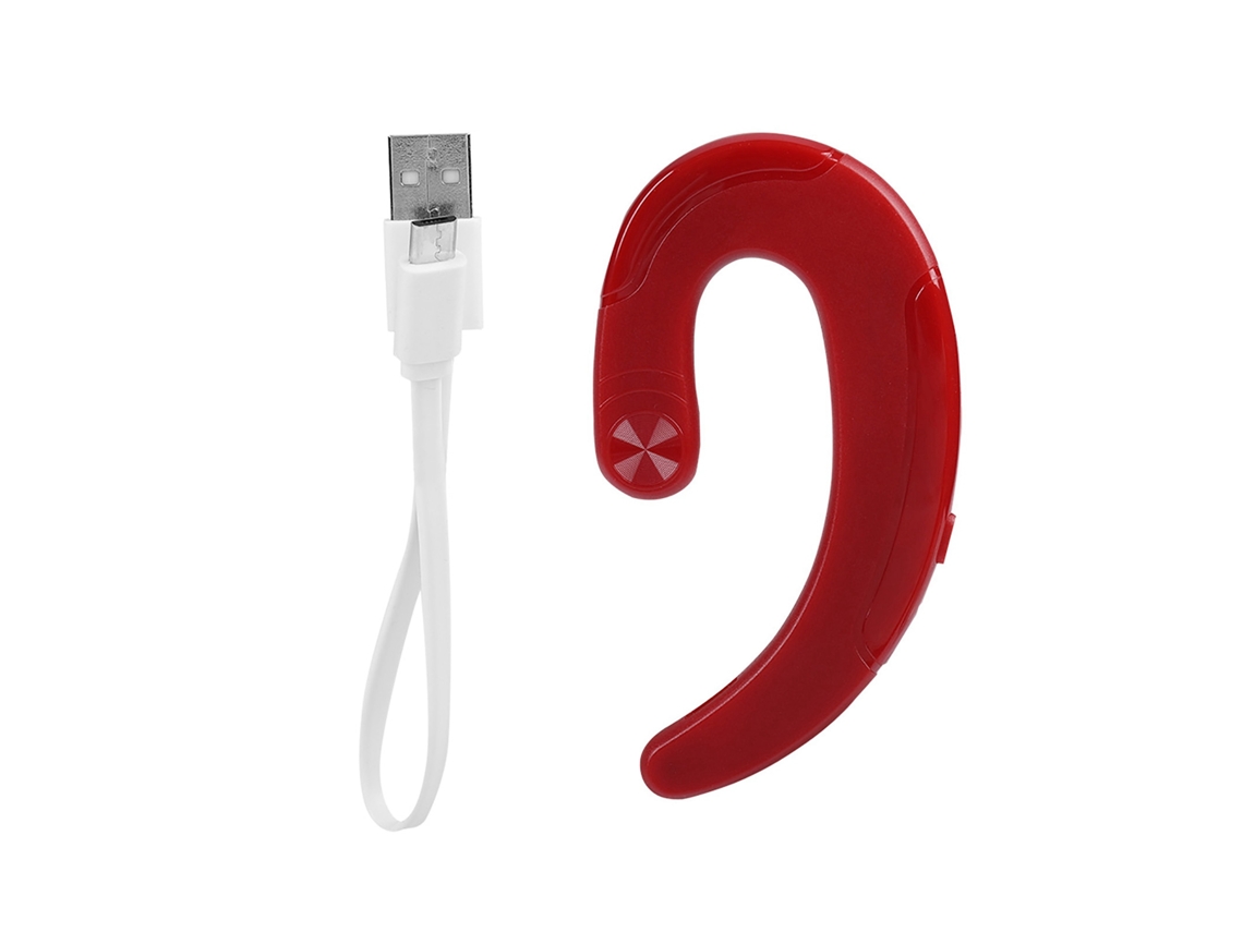 Auriculares Bluetooth (inalámbricos Estéreo) Hbq-q25 Auriculares Bluetooth (rojos)
