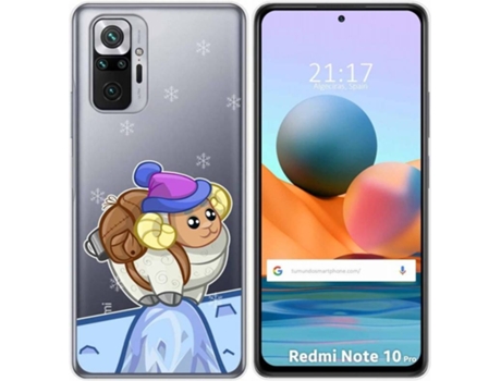 Carcasa Xiaomi Redmi Note 10 Pro TUMUNDOSMARTPHONE Cabra Multicolor
