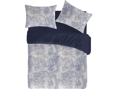 Funda de Edredón GUY LAROCHE Rahin (Azul - 260x240 cm - Algodón)