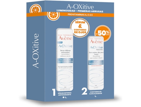 AVENE A-Oxitive Luminosidad Primeras Arrugas Lote 2 Piezas Unisex