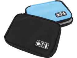 3 Piezas Bolsa Organizadora Digital Portátil Con Múltiples Compartimentos Para Cables Y Accesorios Electrónicos Viaje Oficina