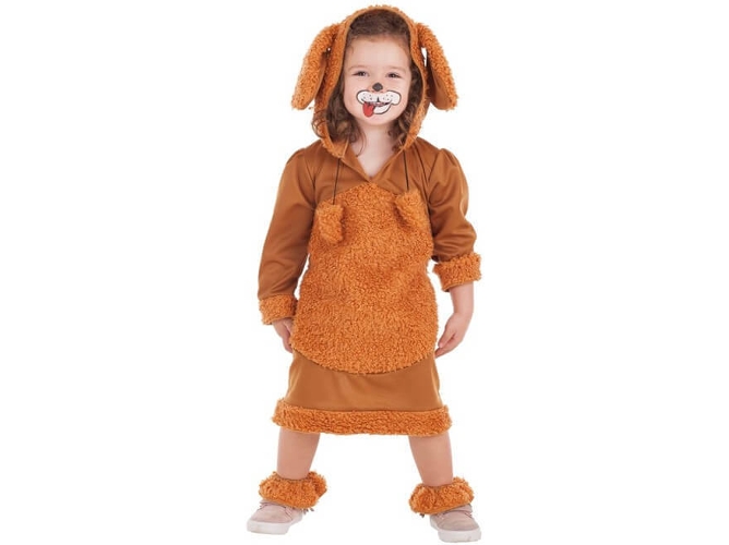 Disfraz de Niña DISFRAZZES Perrita Mimosa (Talla: 11 a 13 años)
