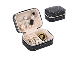 Organizador De Joyas De Viaje De Lujo Black