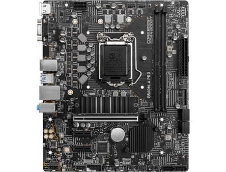 Placa Base MSI ‎MSI B560M-A PRO (Socket LGA 1200 - Intel B560 - micro ATX)