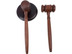 Martillo de subasta Topbathy de madera, portátil (L x An x Pr cm)