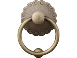 Aldaba De Hierro Puerta Principal 11,5 Cm, Duradero, Calidad, Latón, Elegante