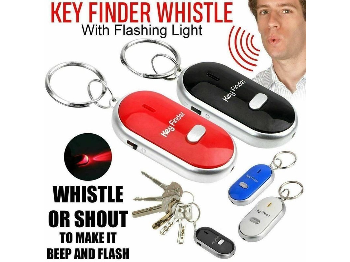 Localizador De Llaves Bluetooth Inteligente Antipérdida Con Alarma Y Linterna Led Para Localización Inalámbrica.
