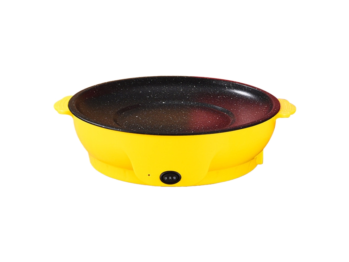 Mini Parrilla Eléctrica Antiadherente Maifanite Con Temperatura Ajustable Para Cocina Y Dormitorio.