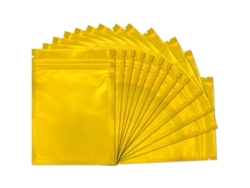 2026-bolsas A Prueba De Olor Mylar Resellables Con Tira Hermética Y Sellado Por Calor Para Almacenamiento De Alimentos Negro Mate 100 Unidades