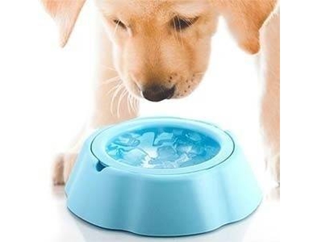 Bebedero para Perros y Gatos INNOVAGOODS (Azul - 23x6x24cm - Plástico)