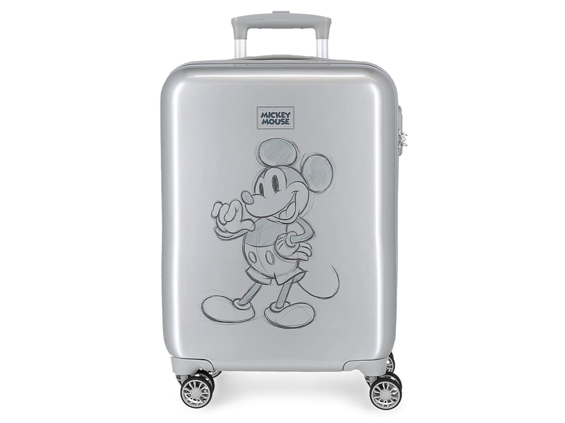 Maleta de Cabina MICKEY 100 Gris (37x55x20cm - 34 L)