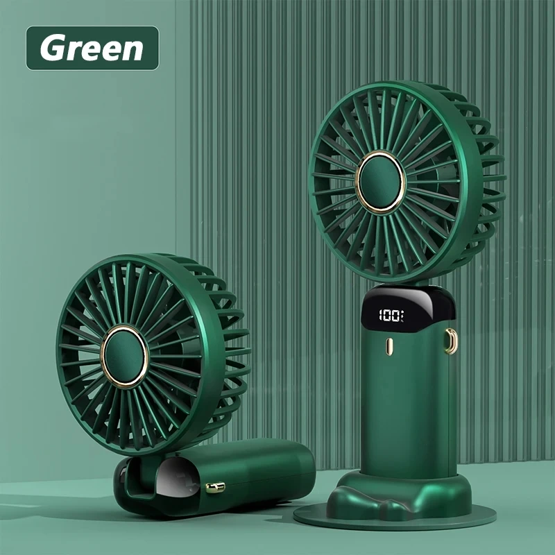 Ventilador de camping MDUG con batería de 20000 mAh y gancho.