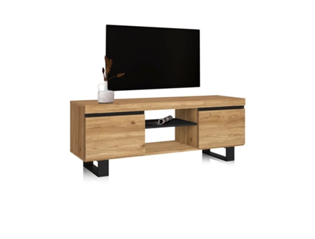 Mueble de TV DUEHOME (140 cm x 53 cm x 40 cm - Melamina)